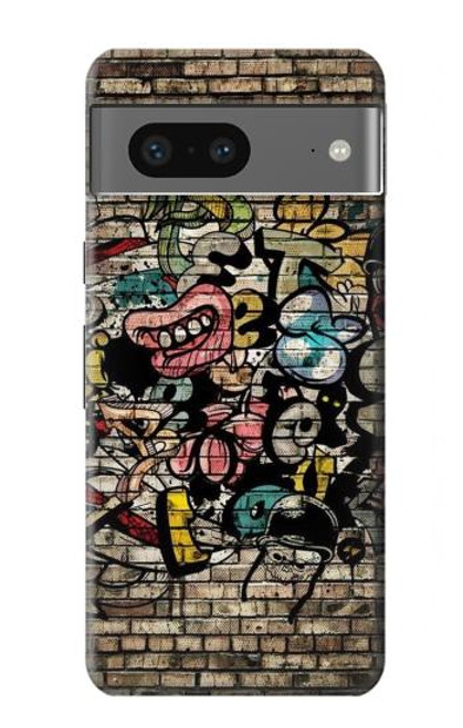 S3394 Graffiti Wall Case For Google Pixel 7a