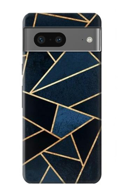 S3479 Navy Blue Graphic Art Case For Google Pixel 7a