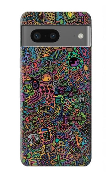 S3815 Psychedelic Art Case For Google Pixel 7a