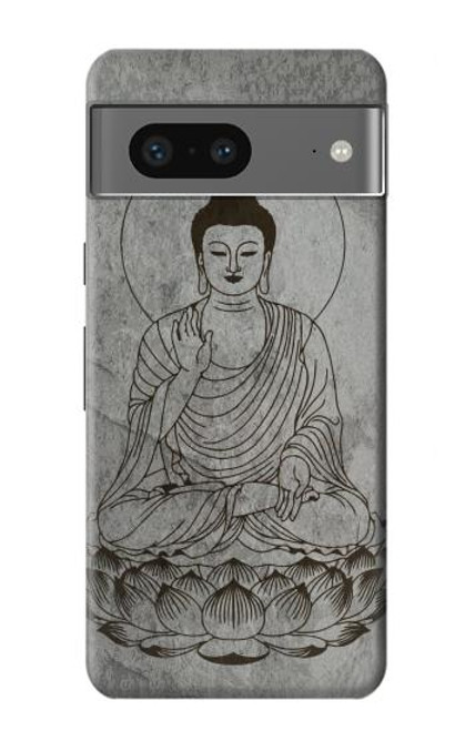S3873 Buddha Line Art Case For Google Pixel 7a