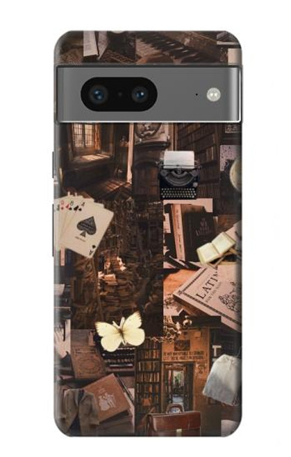 S3877 Dark Academia Case For Google Pixel 7a