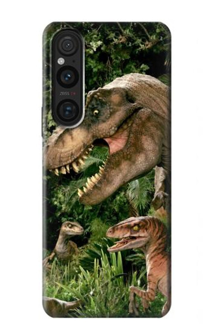 S1452 Trex Raptor Dinosaur Case For Sony Xperia 1 V