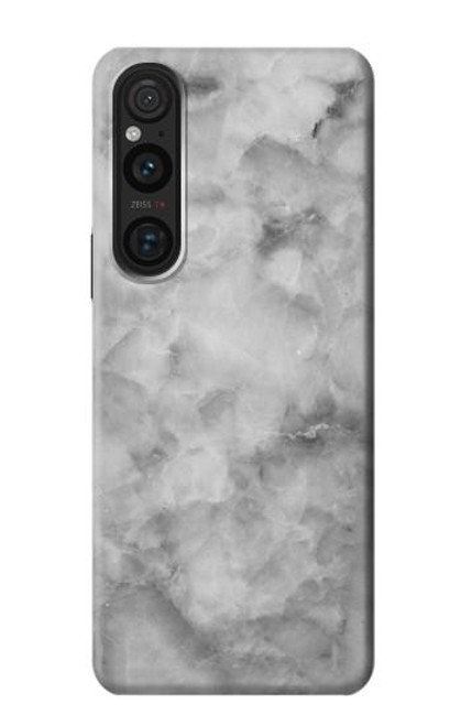 S2845 Gray Marble Texture Case For Sony Xperia 1 V