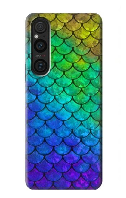 S2930 Mermaid Fish Scale Case For Sony Xperia 1 V