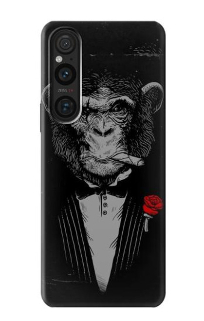 S3167 Funny Monkey God Father Case For Sony Xperia 1 V