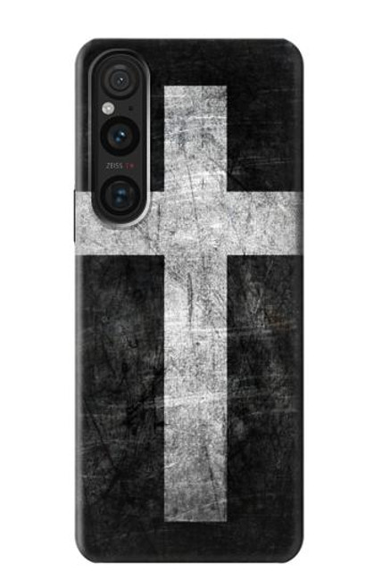 S3491 Christian Cross Case For Sony Xperia 1 V