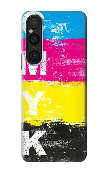 S3930 Cyan Magenta Yellow Key Case For Sony Xperia 1 V