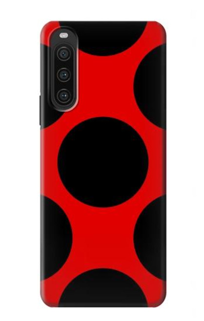 S1829 Ladybugs Dot Pattern Case For Sony Xperia 10 V