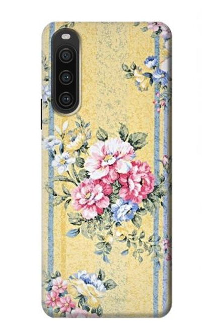 S2229 Vintage Flowers Case For Sony Xperia 10 V