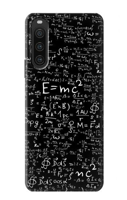 S2574 Mathematics Physics Blackboard Equation Case For Sony Xperia 10 V