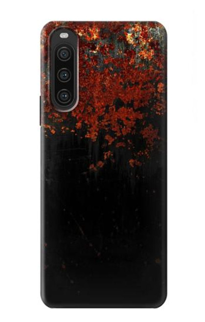 S3071 Rusted Metal Texture Graphic Case For Sony Xperia 10 V