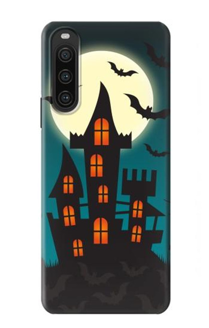 S3268 Halloween Festival Castle Case For Sony Xperia 10 V