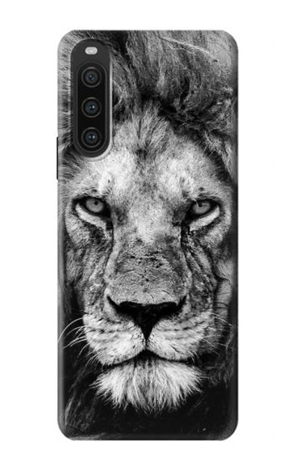 S3372 Lion Face Case For Sony Xperia 10 V