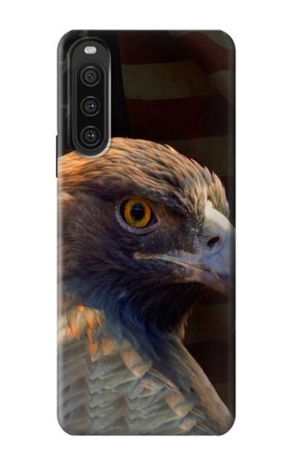 S3376 Eagle American Flag Case For Sony Xperia 10 V