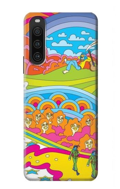 S3407 Hippie Art Case For Sony Xperia 10 V