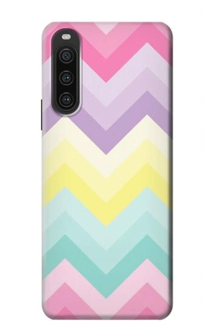 S3514 Rainbow Zigzag Case For Sony Xperia 10 V