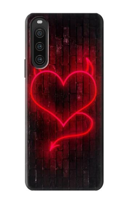 S3682 Devil Heart Case For Sony Xperia 10 V