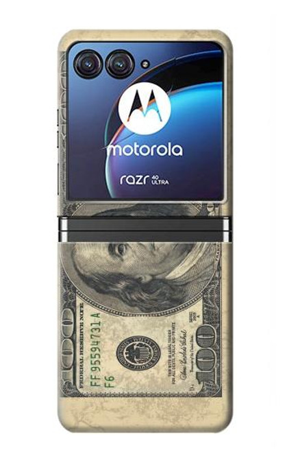 S0702 Money Dollars Case For Motorola Razr 40 Ultra