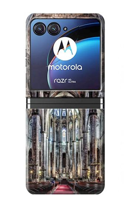 S3210 Santa Maria Del Mar Cathedral Case For Motorola Razr 40 Ultra