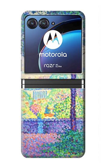 S3349 Paul Signac Terrace of Meudon Case For Motorola Razr 40 Ultra