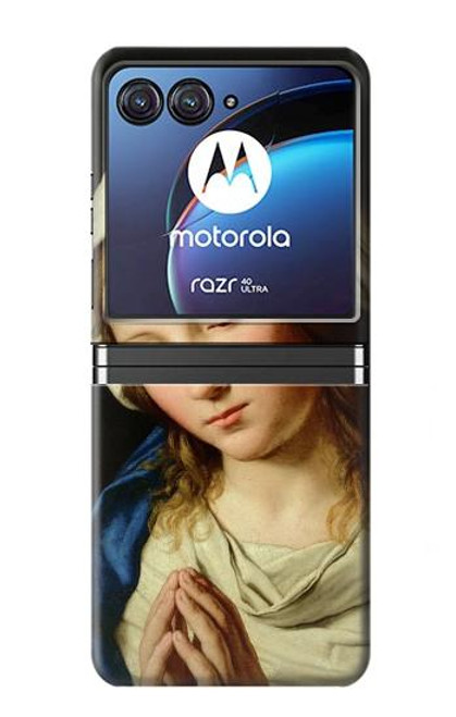 S3476 Virgin Mary Prayer Case For Motorola Razr 40 Ultra