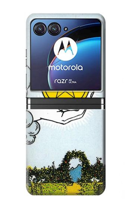 S3722 Tarot Card Ace of Pentacles Coins Case For Motorola Razr 40 Ultra