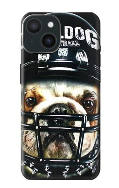 S0098 Bulldog American Football Case For iPhone 15