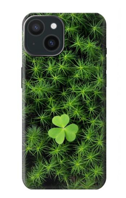 S0358 Clover Lucky Leaf Case For iPhone 15