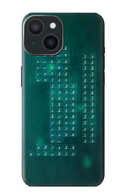 S0846 Chemistry Periodic Table Case For iPhone 15