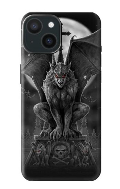 S0850 Gargoyle Devil Demon Case For iPhone 15