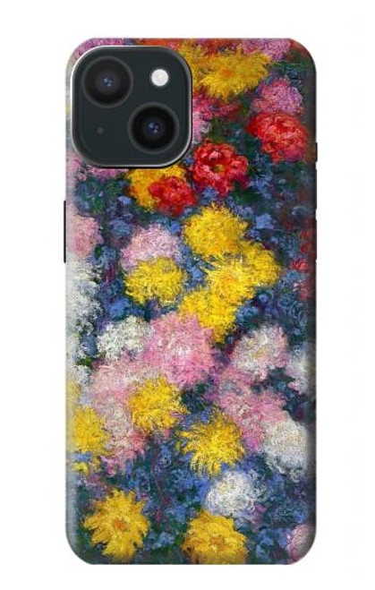 S3342 Claude Monet Chrysanthemums Case For iPhone 15