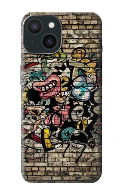 S3394 Graffiti Wall Case For iPhone 15