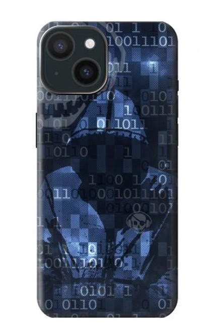 S3431 Digital Code Cyber Hacker Case For iPhone 15