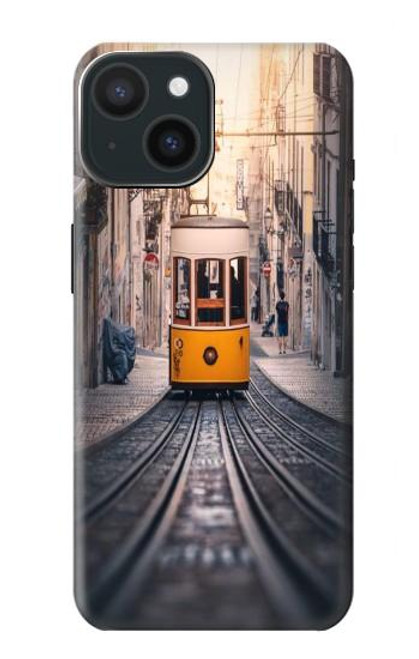 S3867 Trams in Lisbon Case For iPhone 15