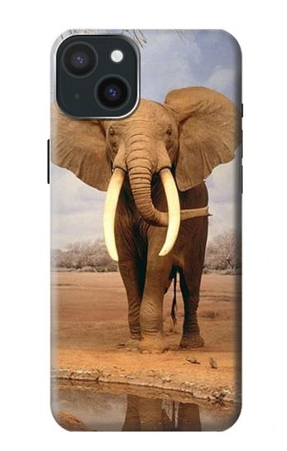 S0310 African Elephant Case For iPhone 15 Plus