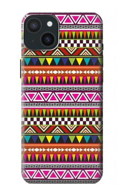 S2292 Aztec Tribal Pattern Case For iPhone 15 Plus