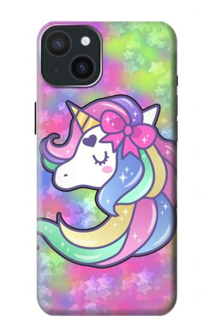 S3264 Pastel Unicorn Case For iPhone 15 Plus