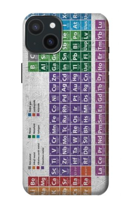 S3383 Periodic Table Case For iPhone 15 Plus