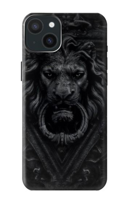 S3619 Dark Gothic Lion Case For iPhone 15 Plus