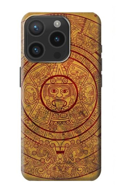 S0692 Mayan Calendar Case For iPhone 15 Pro