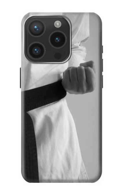 S1931 Black Belt Karate Case For iPhone 15 Pro