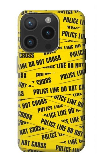 S2088 Police Line Do Not Cross Case For iPhone 15 Pro