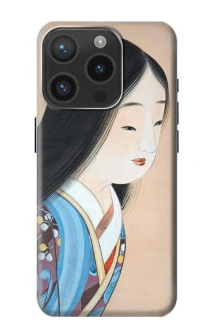 S3483 Japan Beauty Kimono Case For iPhone 15 Pro