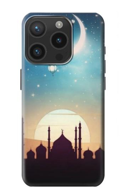 S3502 Islamic Sunset Case For iPhone 15 Pro