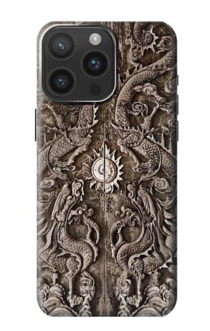 S3395 Dragon Door Case For iPhone 15 Pro Max