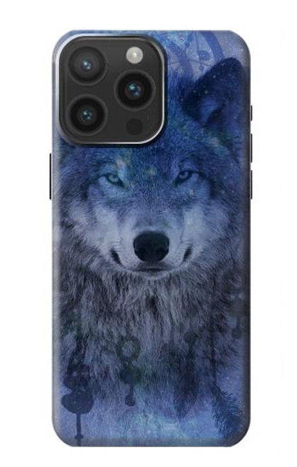 S3410 Wolf Dream Catcher Case For iPhone 15 Pro Max