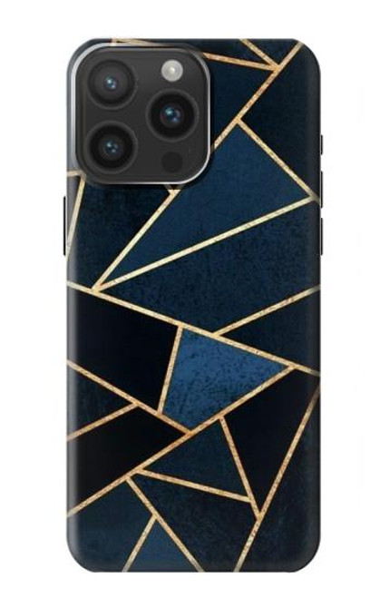 S3479 Navy Blue Graphic Art Case For iPhone 15 Pro Max