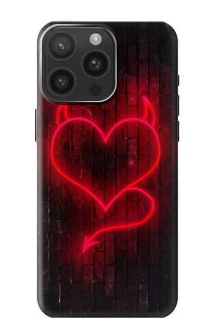 S3682 Devil Heart Case For iPhone 15 Pro Max