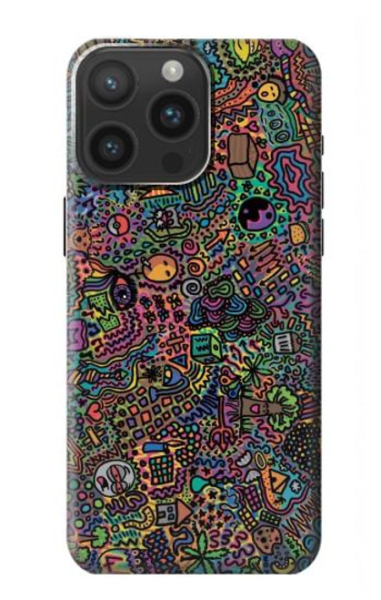 S3815 Psychedelic Art Case For iPhone 15 Pro Max