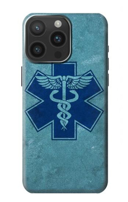 S3824 Caduceus Medical Symbol Case For iPhone 15 Pro Max